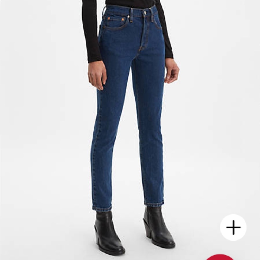 Levi’s 501 skinny jeans 12/31